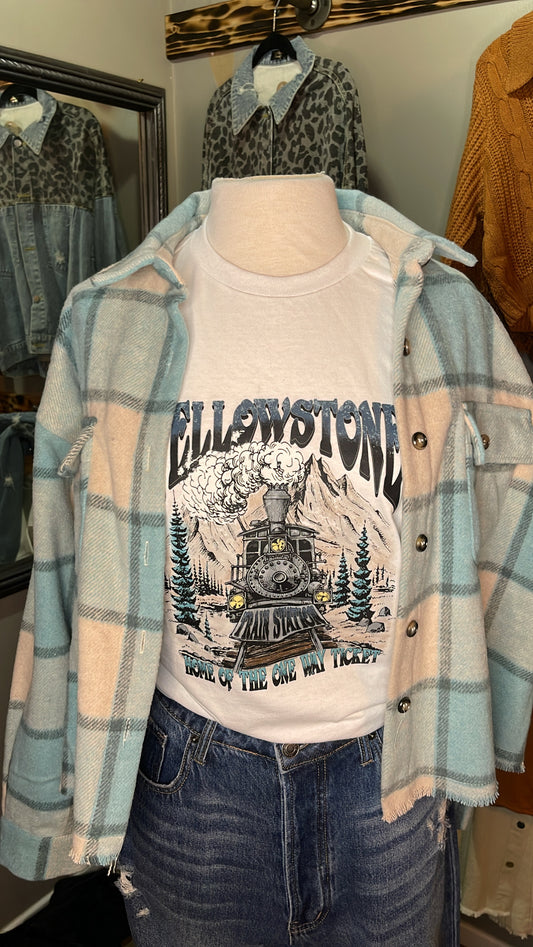 Yellowstone Train Tee