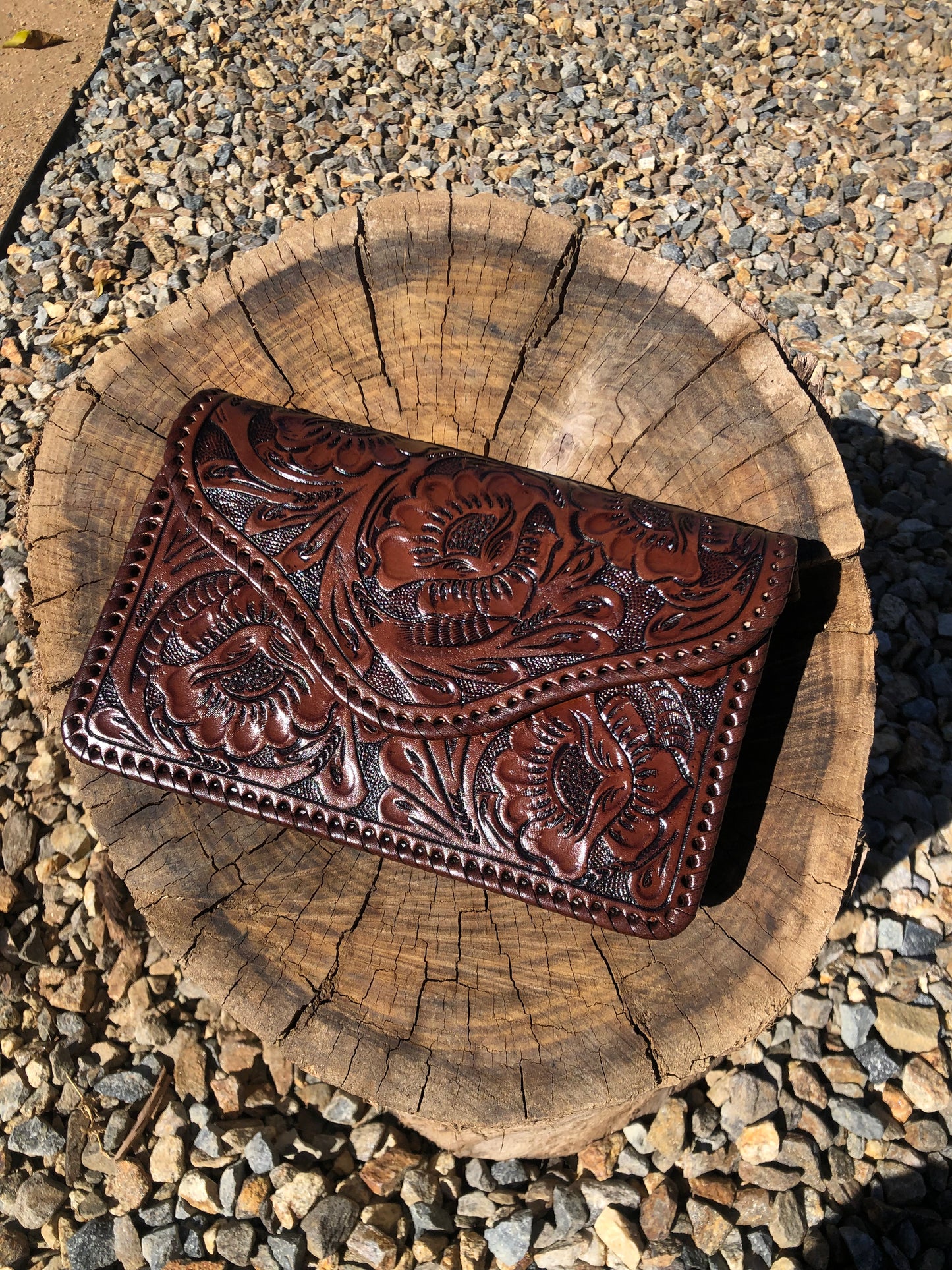 Cuero Side Purse