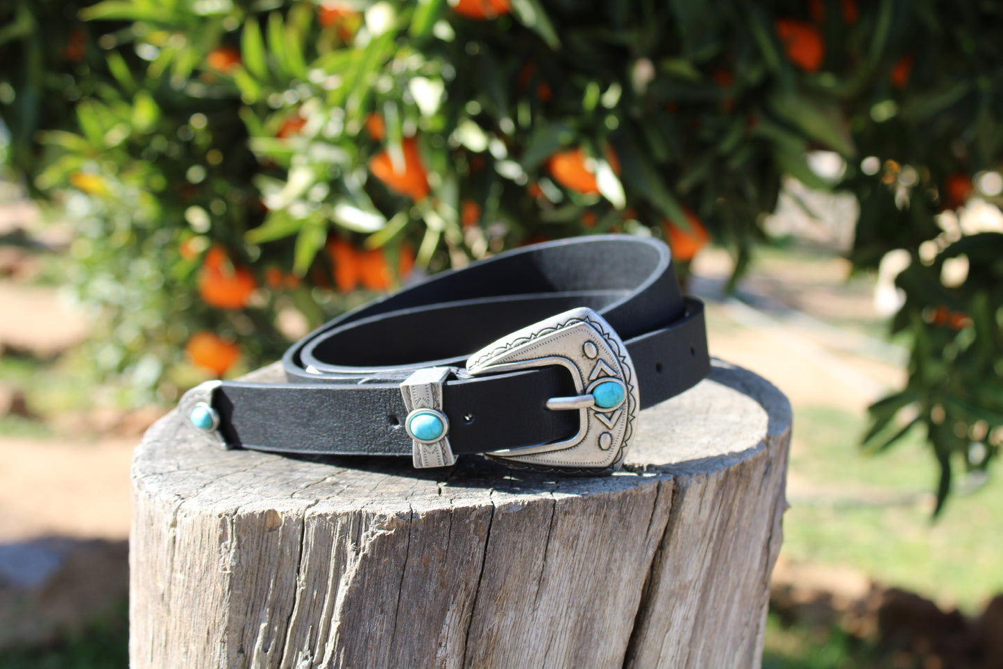 Silver Buckle Belt