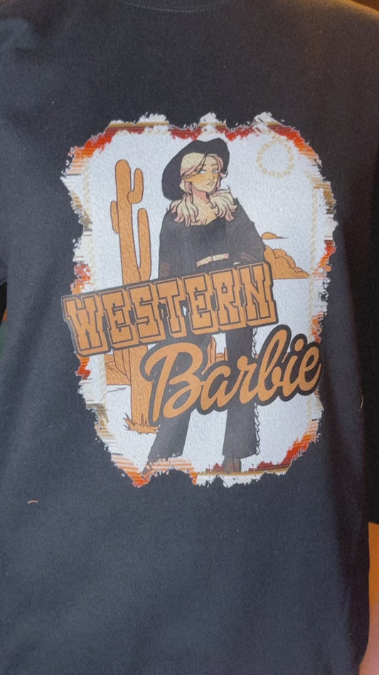 Western Barbie Crewneck