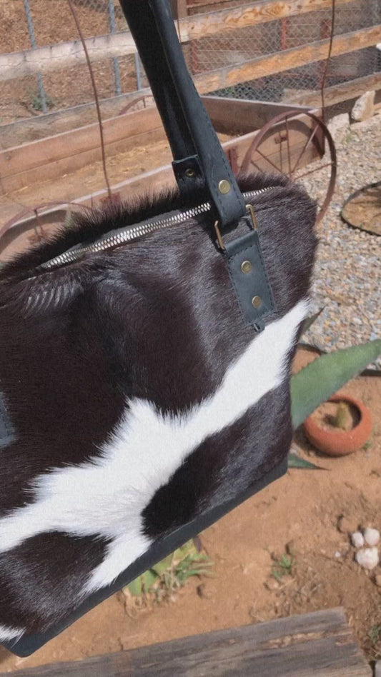 Cowhide Shoulder Bag