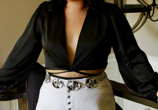 Cow Bling Belt