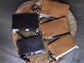 Cowhide  Small Wallet Keychains
