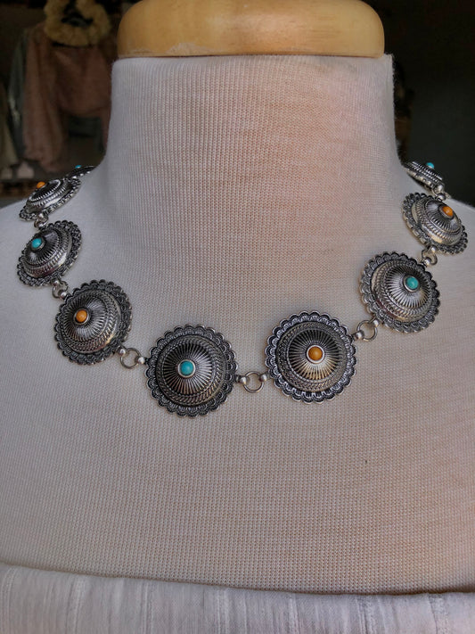 Concho Necklace