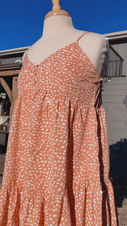 Peach Sundress